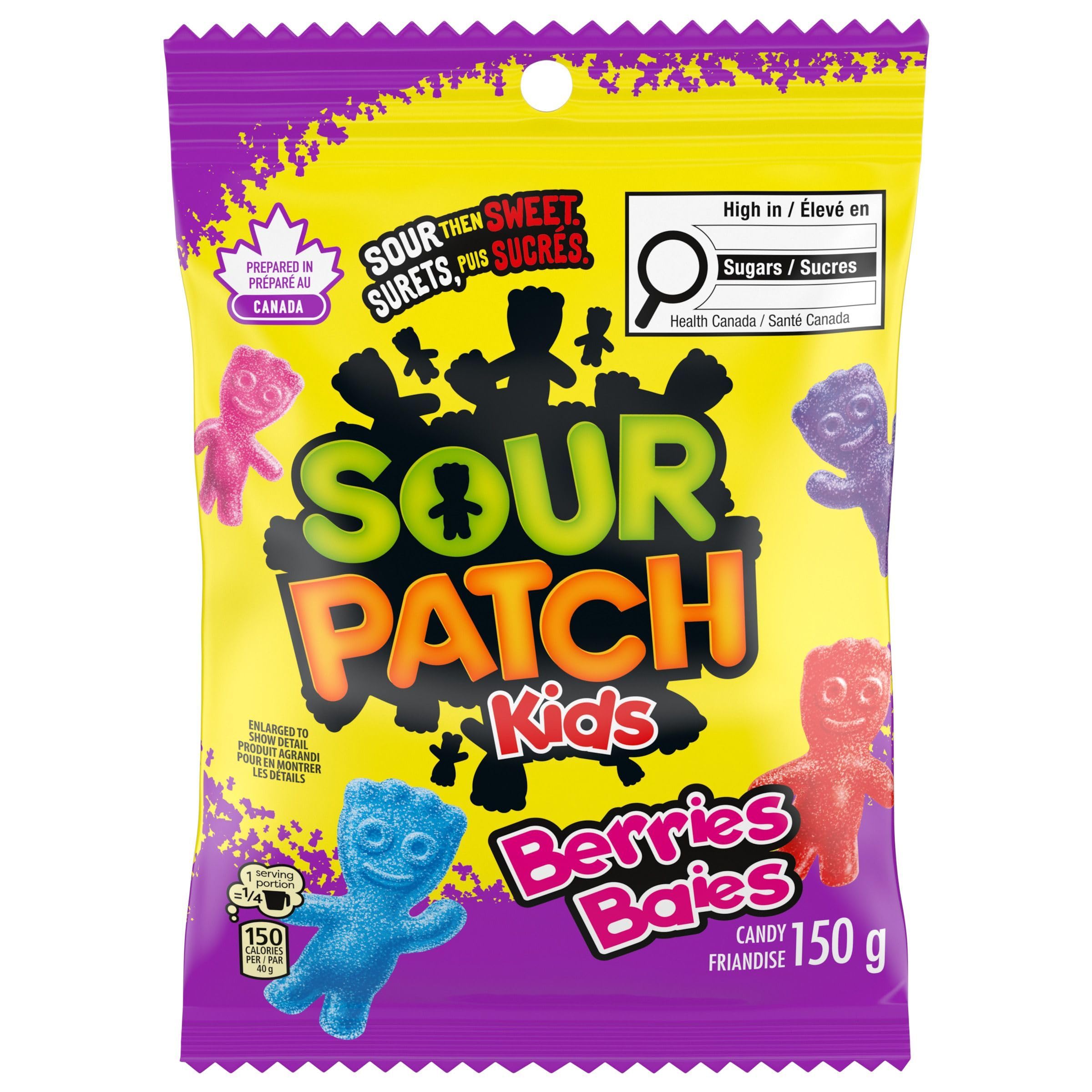 Sour Patch Kids Sour Berries Candy - Chewy, Sour-Sweet Delight